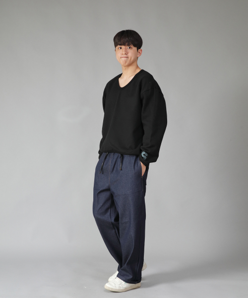 SAINTCREW（セントクルー）の「EX ワイドパンツ EXW-347 デニムインディゴ（デニムパンツ・メンズ・その他・MEDIUM/LARGE/X-LARGE）」の8枚目の写真