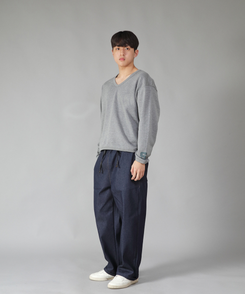 SAINTCREW（セントクルー）の「EX ワイドパンツ EXW-347 デニムインディゴ（デニムパンツ・メンズ・その他・MEDIUM/LARGE/X-LARGE）」の9枚目の写真