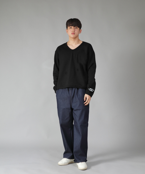 SAINTCREW（セントクルー）の「EX ワイドパンツ EXW-347 デニムインディゴ（デニムパンツ・メンズ・その他・MEDIUM/LARGE/X-LARGE）」の10枚目の写真