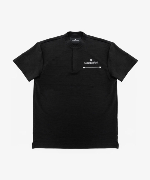 bbg blade polo t-shirt BLACK