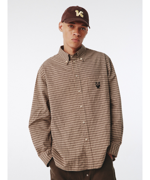 KIJUN MEN（キジュンメンズ）の「Royal Check Shirt Brown（シャツ/ブラウス・メンズ・その他・LARGE/X-LARGE）」の4枚目の写真