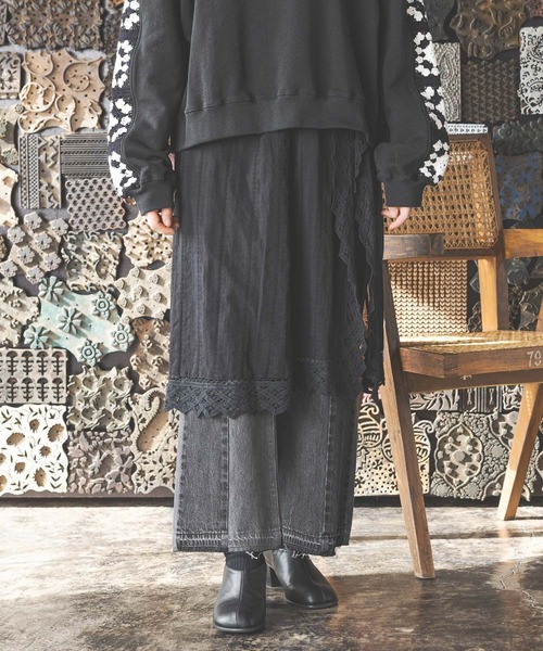 2WAYバテンフリルキャミスカート（スカート）｜niko and