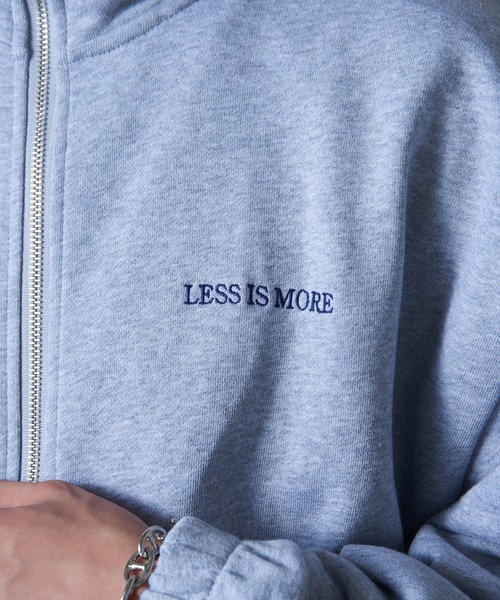 MAISON CLUB(メゾンクラブ)の「【MAISON CLUB】ワンポイント刺繍フルジップトラックスウェット LESS IS MORE(ジャージ・メンズ・ブラック/ネイビー/グレー・M/L/XL)」の15枚目の写真