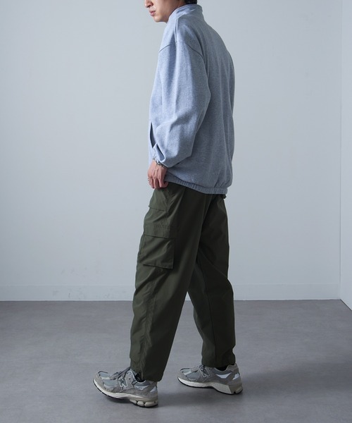 MAISON CLUB(メゾンクラブ)の「【MAISON CLUB】ワンポイント刺繍フルジップトラックスウェット LESS IS MORE(ジャージ・メンズ・ブラック/ネイビー/グレー・M/L/XL)」の16枚目の写真