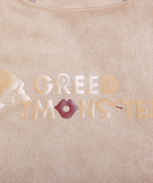 GREED MONSTER(グリードモンスター)の「【GREED MONSTER/グリードモンスター】MENS/フェイクスウェードプルオーバーパーカー・ゴルフウェア(パーカー・メンズ・ブラック/ベージュ・MEDIUM/X-LARGE/LARGE)」の13枚目の写真