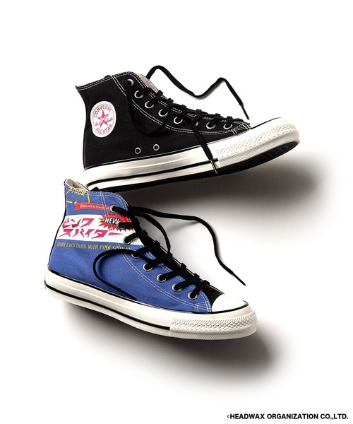 ZOZOMESSE（ゾゾメッセ）の「hide × CONVERSE　PINK SPIDER ZOZO EDITION（ALL STAR AGED HI / PS）（スニーカー・レディース・その他・23cm/23.5cm/24cm/24.5cm/25cm/25.5cm/26cm/26.5cm/27cm/28cm/29cm）」の4枚目の写真