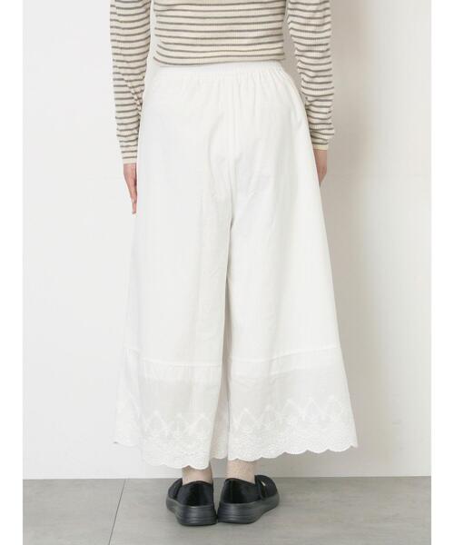 Samansa Mos2(サマンサ モスモス)の「【WEB限定】レースペチパンツ(その他パンツ・レディース・オフホワイト/ブラック・F)」の20枚目の写真