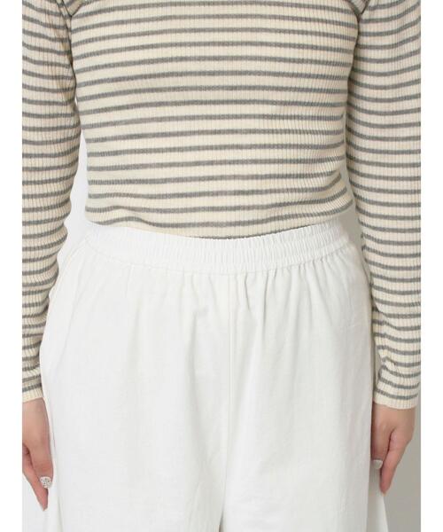 Samansa Mos2(サマンサ モスモス)の「【WEB限定】レースペチパンツ(その他パンツ・レディース・オフホワイト/ブラック・F)」の21枚目の写真