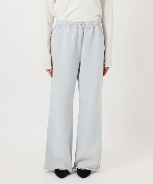 FRAMeWORK（フレームワーク）の「SWEAT パンツ（スウェットパンツ・レディース・アイボリー/ブルー・36/38）」の12枚目の写真