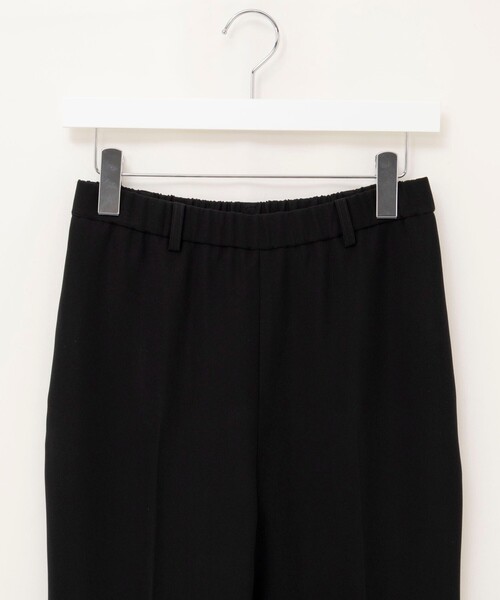 NOLLEY’S(ノーリーズ)の「《セットアップ対応》ウォッシャブルダブルクロススリムパンツ(その他パンツ・レディース・ネイビー/ブラック・38/36)」の5枚目の写真