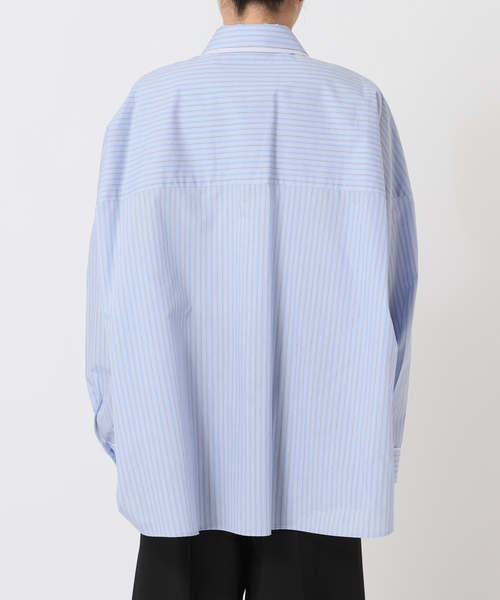 U by SPICK&SPAN（ユーバイスピックアンドスパン）の「ダブルカラーシャツ（シャツ/ブラウス・レディース・イエロー系その他/ライトブルー・38/36）」の15枚目の写真