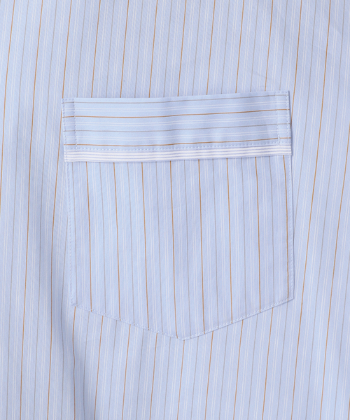 U by SPICK&SPAN（ユーバイスピックアンドスパン）の「ダブルカラーシャツ（シャツ/ブラウス・レディース・イエロー系その他/ライトブルー・38/36）」の11枚目の写真