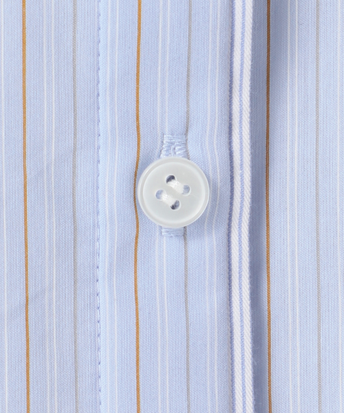 U by SPICK&SPAN（ユーバイスピックアンドスパン）の「ダブルカラーシャツ（シャツ/ブラウス・レディース・イエロー系その他/ライトブルー・38/36）」の10枚目の写真