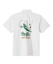 【新品未使用】Pacific GOLF CLUB メンズ ポロシャツ Mサイズ 新品未使用】Pacific GOLF CLUB メンズ ポロシャツ Mサイズ Pacific