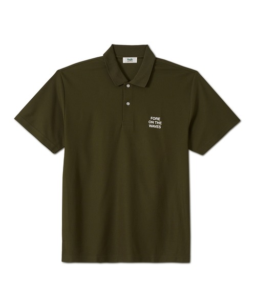 Pacific GOLF CLUB(パシフィックゴルフクラブ)の「【MEN】CUP & SURFER POLO SHIRT(ポロシャツ・メンズ・ホワイト/ブラック/オリーブ・S/M/L/XL)」の8枚目の写真