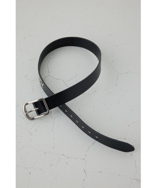 AZUL by moussy(アズールバイマウジー)の「スタッズベルト(ベルト・メンズ・ブラック・FREE)」の6枚目の写真