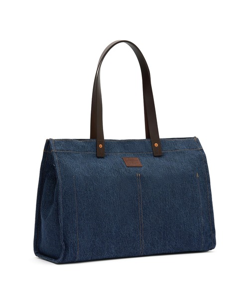 Levi's（リーバイス）の「Levi's/リーバイス ヘリテージ オールデイ トートバッグ（トートバッグ・レディース・ダークインディゴブルー・OS）」の2枚目の写真
