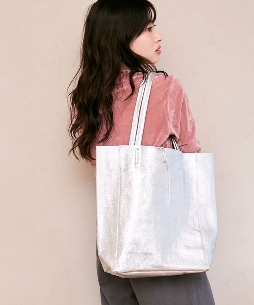 MILLELA FIRENZE メタリックトートバッグ（トートバッグ）｜le.coeur