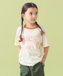 こども ビームス | 【別注】DISCUS ATHLETIC / 半袖 ラグラン スリーブ Tシャツ 2026SS（100～150cm）(Tシャツ/カットソー)