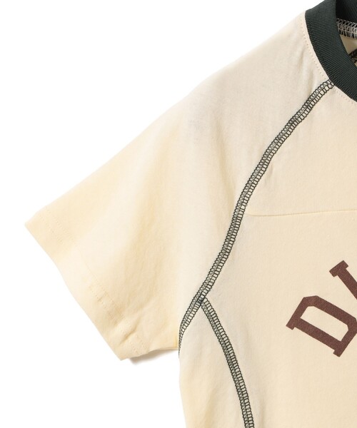 こども ビームス（コドモビームス）の「【別注】DISCUS ATHLETIC / 半袖 ラグラン スリーブ Tシャツ 2026SS（100～150cm）（Tシャツ/カットソー・キッズ・ベージュ/グリーン・L(140-150㎝)/M(120-130㎝)/S(100-110㎝)）」の9枚目の写真