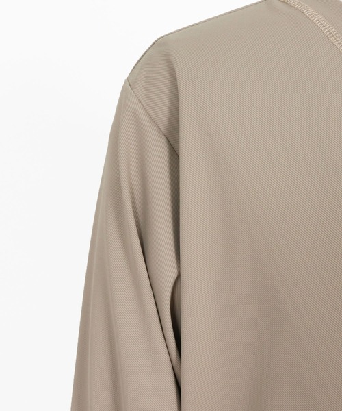 CAMBIO(カンビオ)の「mcg3760-Stretch Smooth 3-4 Sleeve Cardigan 7分袖カーディガン(S65726cmb)(カーディガン/ボレロ・メンズ・ブラック/ベージュ/チャコール・S/M/L)」の21枚目の写真