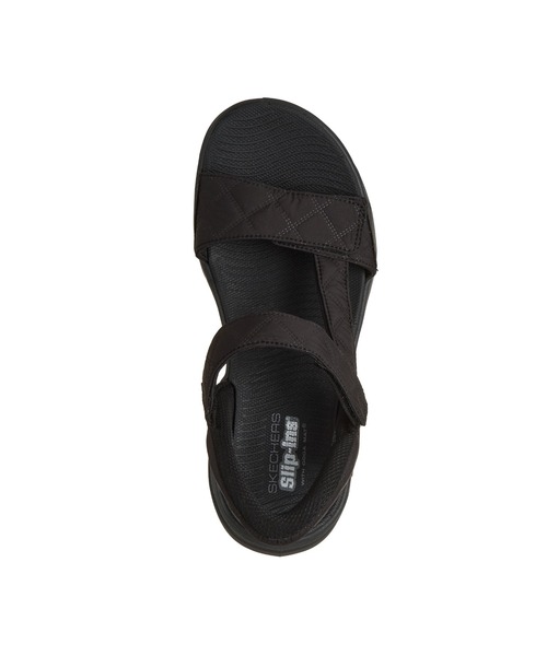 SKECHERS(スケッチャーズ)の「スケッチャーズ ハンズフリー スリップインズ ゴー ウォーク グライドステップ 2.0 サンダル(サンダル・レディース・ブラック・23cm/24cm)」の6枚目の写真