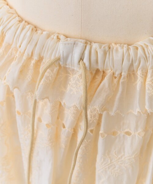 BEARDSLEY（ビアズリー）の「《HiROMITHiSTLE》スクエアフレームスカート（スカート・レディース・ベージュ/ブラック・FREE）」の19枚目の写真