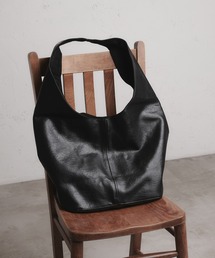 synthetic leather simple bag / シンセティックレザーシンプルバッグ