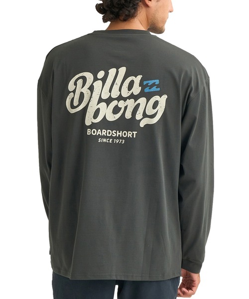BILLABONG(ビラボン)の「BILLABONG/ビラボン 長袖 Tシャツ ロンT ラッシュガード UVカット 速乾 水陸両用 BG011862(Tシャツ/カットソー・メンズ・ライトブルー/クリーム/スミクロ・M/L)」の2枚目の写真