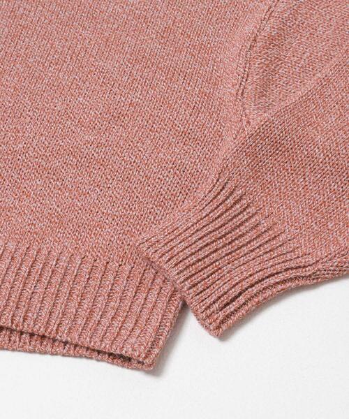 ITEMS URBANRESEARCH(アイテムズ アーバンリサーチ)の「ミックスヤーンニットプルオーバー(ニット/セーター・レディース・グリーン/チャコールグレー/レッド・FREE)」の12枚目の写真