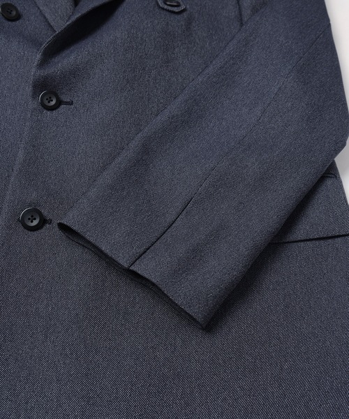 CULLNI(クルニ)の「Faux Denim Slant Belt Tailored Jacket(テーラードジャケット・メンズ・ネイビー/ブルー/ブラック・1/2/0)」の9枚目の写真