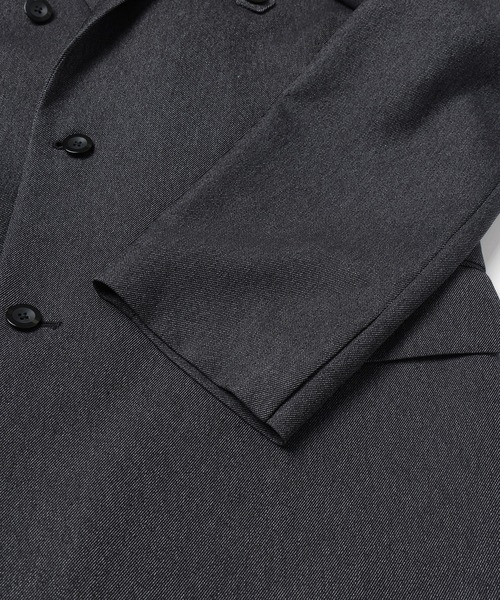CULLNI(クルニ)の「Faux Denim Slant Belt Tailored Jacket(テーラードジャケット・メンズ・ネイビー/ブルー/ブラック・1/2/0)」の12枚目の写真