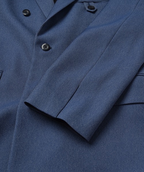 CULLNI(クルニ)の「Faux Denim Slant Belt Tailored Jacket(テーラードジャケット・メンズ・ネイビー/ブルー/ブラック・1/2/0)」の15枚目の写真