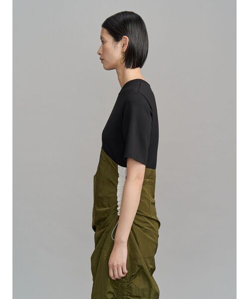 UN3D.（アンスリード）の「CURVE GATHER DOCKING OP / カーブギャザードッキングワンピース（ワンピース・レディース・ブラック/その他1・38/36）」の8枚目の写真