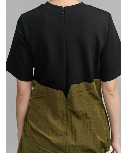 UN3D.（アンスリード）の「CURVE GATHER DOCKING OP / カーブギャザードッキングワンピース（ワンピース・レディース・ブラック/その他1・38/36）」の11枚目の写真