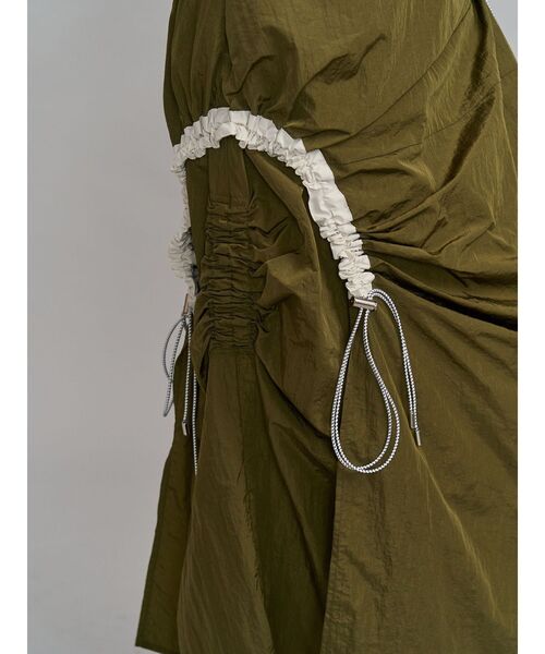 UN3D.（アンスリード）の「CURVE GATHER DOCKING OP / カーブギャザードッキングワンピース（ワンピース・レディース・ブラック/その他1・38/36）」の12枚目の写真