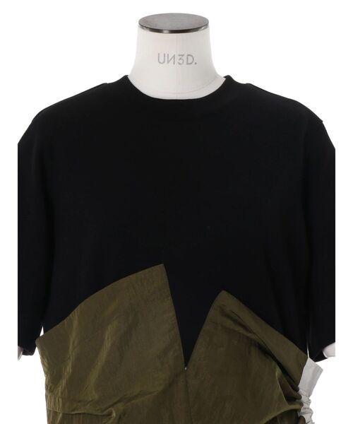 UN3D.（アンスリード）の「CURVE GATHER DOCKING OP / カーブギャザードッキングワンピース（ワンピース・レディース・ブラック/その他1・38/36）」の21枚目の写真