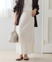 IENA | アンティークサテン イージースカート(スカート)