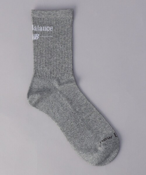 NEW BALANCE（ニューバランス）の「New Balance（ニューバランス）ロゴクォータークルー【3足セット】（ソックス/靴下・メンズ・その他1・FREE）」の2枚目の写真