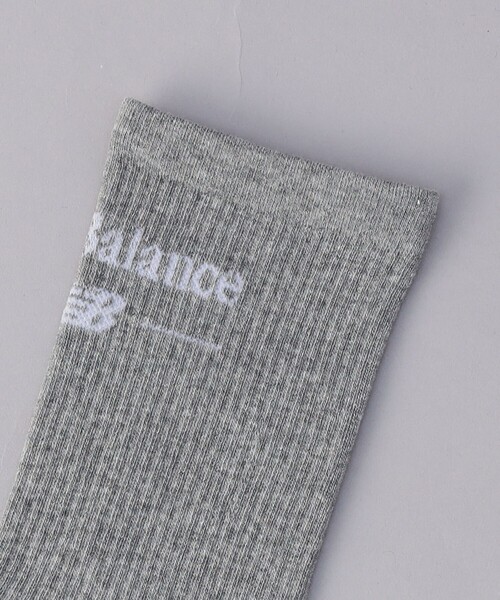 NEW BALANCE（ニューバランス）の「New Balance（ニューバランス）ロゴクォータークルー【3足セット】（ソックス/靴下・メンズ・その他1・FREE）」の3枚目の写真