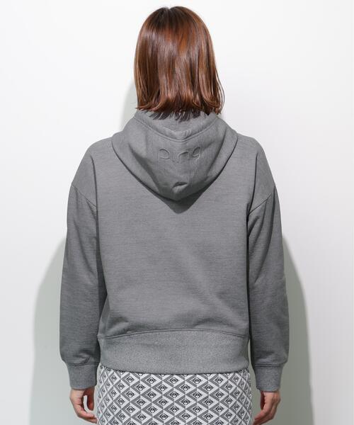 PING(ピン)の「【PING APPAREL】エンボスロゴスウェットフーディプルオーバー <GOLD> (LADIES)(スウェット・レディース・ブラック/グレー/ホワイト・L/M/S/LL)」の7枚目の写真