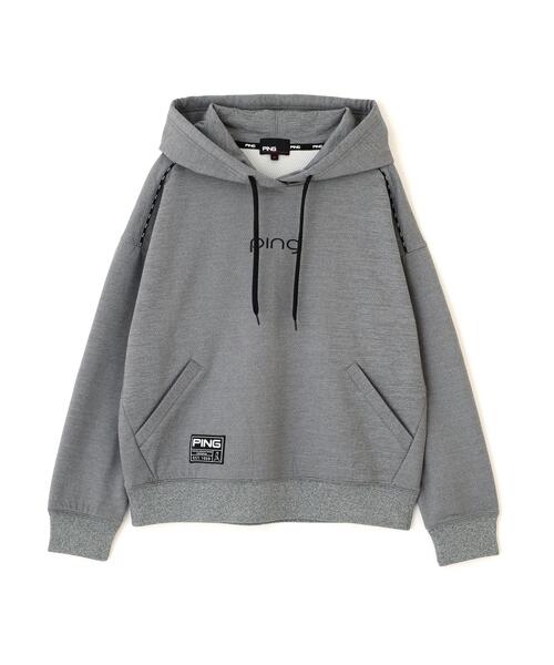 PING(ピン)の「【PING APPAREL】エンボスロゴスウェットフーディプルオーバー <GOLD> (LADIES)(スウェット・レディース・ブラック/グレー/ホワイト・L/M/S/LL)」の10枚目の写真