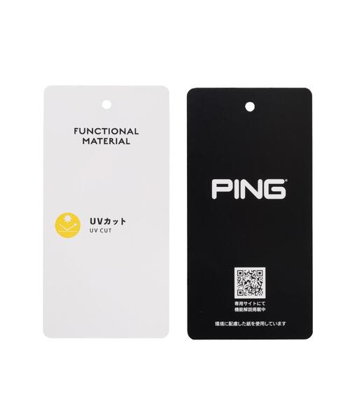 PING(ピン)の「【PING APPAREL】エンボスロゴスウェットフーディプルオーバー <GOLD> (LADIES)(スウェット・レディース・ブラック/グレー/ホワイト・L/M/S/LL)」の13枚目の写真