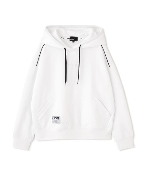 PING(ピン)の「【PING APPAREL】エンボスロゴスウェットフーディプルオーバー <GOLD> (LADIES)(スウェット・レディース・ブラック/グレー/ホワイト・L/M/S/LL)」の21枚目の写真