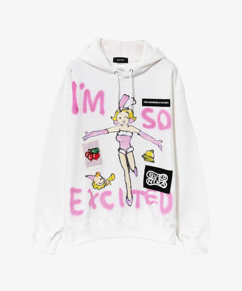 ROYAL FLASH（ロイヤルフラッシュ）の「guernika/ゲルニカ/×JUGGLER JUGGLY Paint Parka / White（パーカー・メンズ・その他24・2XL/XL）」の3枚目の写真