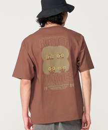 【接触冷感・汗染み防止・防汚・吸水速乾】ウェットプロテクトTシャツ(4アフロ)