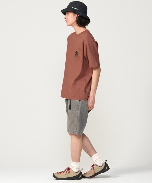 KRIFF MAYER(クリフメイヤー)の「【接触冷感・汗染み防止・防汚・吸水速乾】ウェットプロテクトTシャツ(4アフロ)(Tシャツ/カットソー・メンズ・ブラック/オフホワイト/ブルー/グレー/ブラウン・X-LARGE/LARGE/MEDIUM)」の9枚目の写真