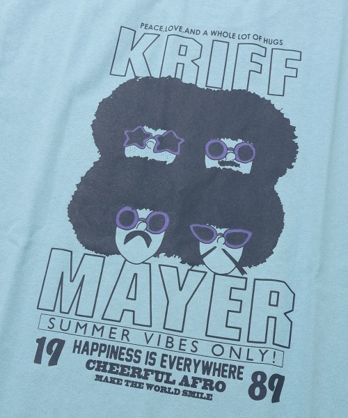 KRIFF MAYER(クリフメイヤー)の「【接触冷感・汗染み防止・防汚・吸水速乾】ウェットプロテクトTシャツ(4アフロ)(Tシャツ/カットソー・メンズ・ブラック/オフホワイト/ブルー/グレー/ブラウン・X-LARGE/LARGE/MEDIUM)」の17枚目の写真