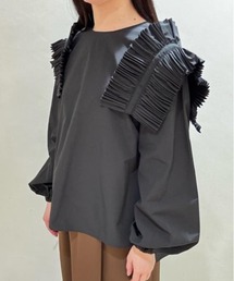 ADORE（アドーア）の「◆クレストプリーツタイプライターブラウス（シャツ/ブラウス）」