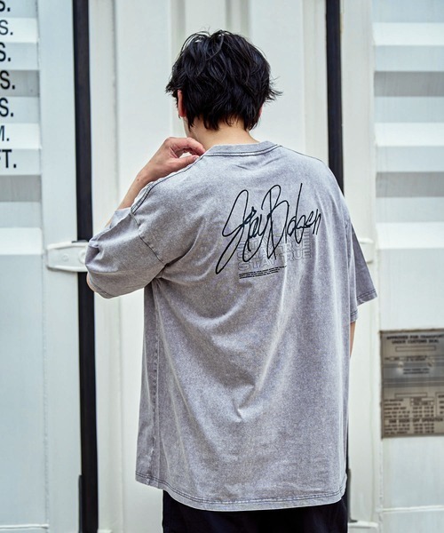 Leyline（レイライン）の「【Leyline】Stay broken tee（Tシャツ/カットソー・メンズ・グレー/ブラック・M/L/XL）」の2枚目の写真